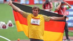 Deutscher Para-Kugelstoßer Sebastian Dietz gewinnt Bronze © IMAGO / Beautiful Sports Foto: Axel Kohring