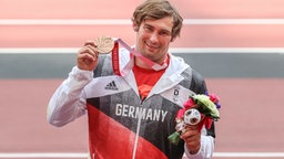 Deutscher Para-Kugelstoßer Sebastian Dietz gewinnt Bronze © IMAGO / Beautiful Sports Foto: Axel Kohring