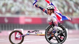Die Para-Athletin aus Großbritannien Hannah Cockroft gewinnt Gold
© picture alliance / empics Foto: John Walton
