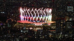 Eröffnungsfeier der Paralympischen Spiele  im Olympia-Stadion in Tokio 2020 © IMAGO / Xinhua Foto: Du Xiaoyi