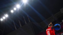 Die Goalball-Spielerin Julia Chrapkowa vom Russischen Paralympischen Komitee in Aktion © IMAGO / Beautiful Sports