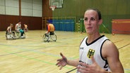 Rollstuhlbasketballerin Johanna Welin-Ryklin © ARD Foto: ARD