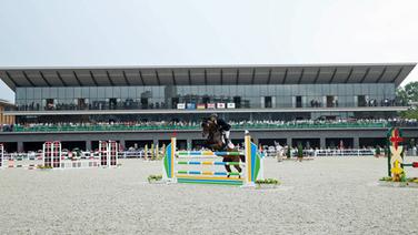 Der Equestrian Park für die Reitwettbewerbe bei Olympia 2020 in Tokio. © imago images / AFLOSPORT 