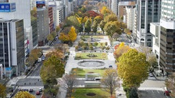 Der Odori Park in Sapporo. © imago images / Kyodo News 