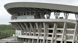 Das Miyagi Stadium. © picture alliance/ZUMA Press Foto: Rodrigo Reyes Marin