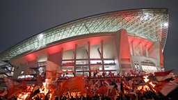 Das Saitama Stadium. © imago images / AFLOSPORT 
