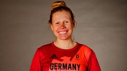 Radsportlerin Mieke Kröger