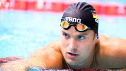 Schwimmer Marius Kusch